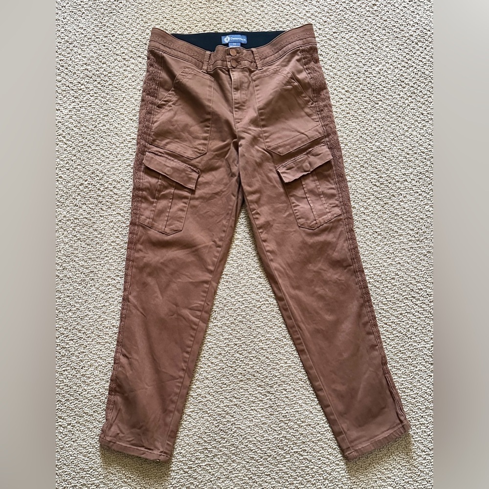 Democracy Brown Cargo Pants - Picture 2 of 9